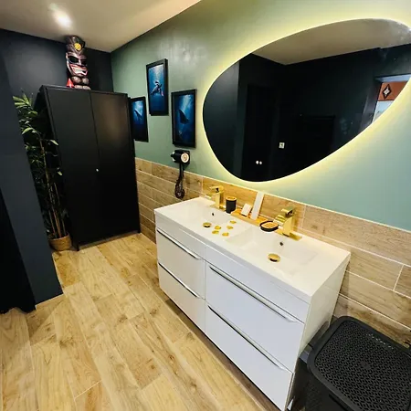 Ferienhaus Escapade Romantique, Jacuzzi, Sauna, A 900m Grand-Fort-Philippe
